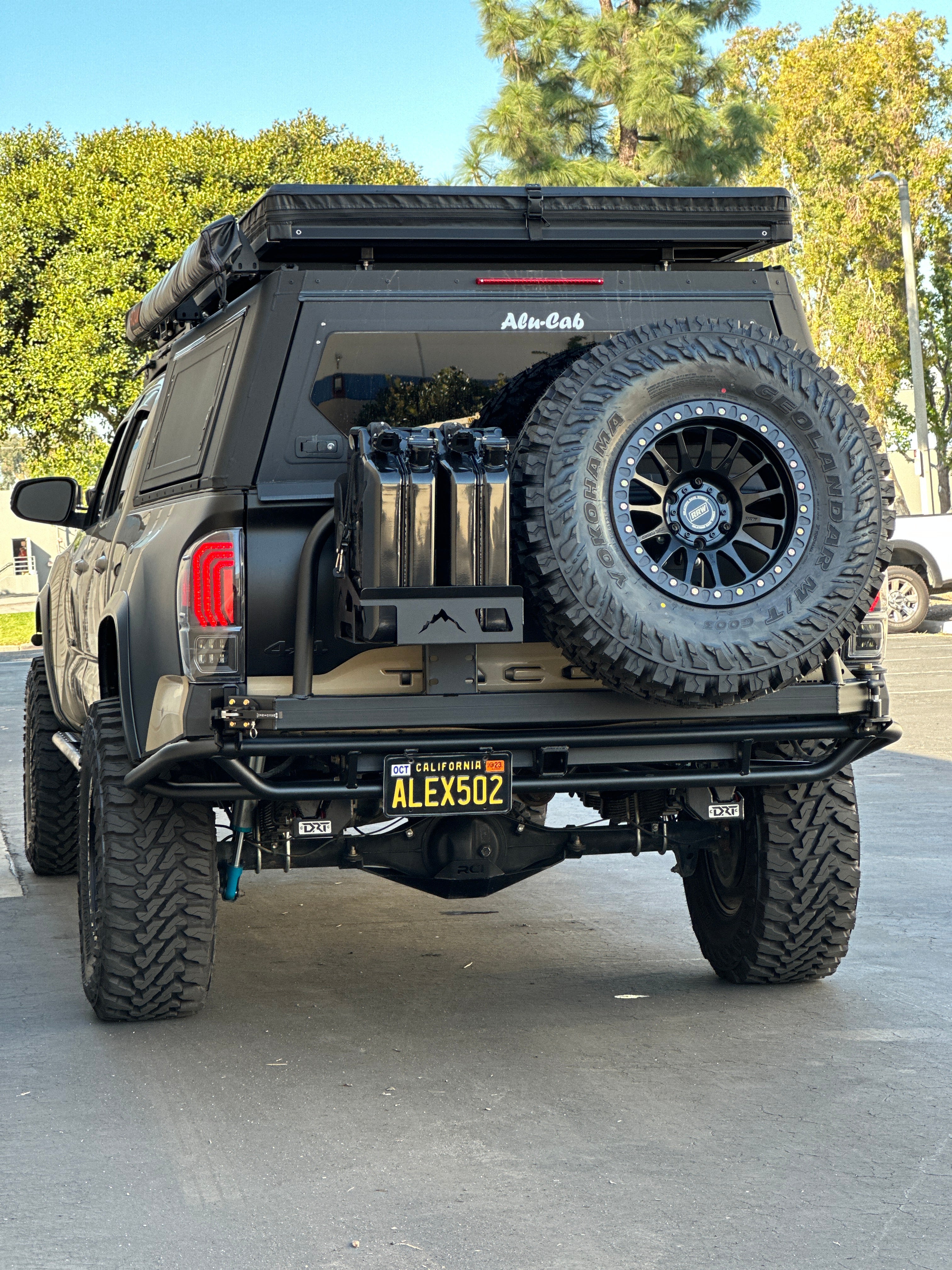 2016+ Tacoma Tilted HC Tube Bumper w/ Tire Swingout
